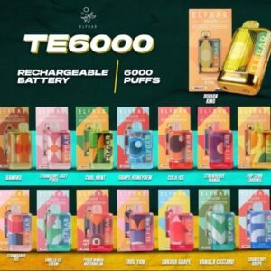 ELFBAR TE 6000 PUFFS